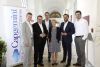 Foto: Capgemini Alumini Insights: Bernd Bugelnig (Capgemini), Europaabgeordneter Paul Rübig, Klaus Glatz (Andritz AG), Eva Werner (IMC Fachhochschule Krems), Michael Baumann (Amrop Jenewein) sowie Michael Danninger (Capgemini).