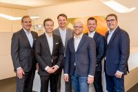 Mit der Smart Construction Austria wollen Wolfgang Hillebrand (Hillebrand Bau),  Markus Handler (Handler Bau), Philipp Tomaselli (Tomaselli Gabriel Bau), Elmar Hagmann (Sedlak), Christian Wimberger (Wimberger Bau) und Anton Rieder (Riederbau (von links) gemeinsam forschen, Entwickeln und Innovationen fördern.  (Copyright: Martin Pröll)