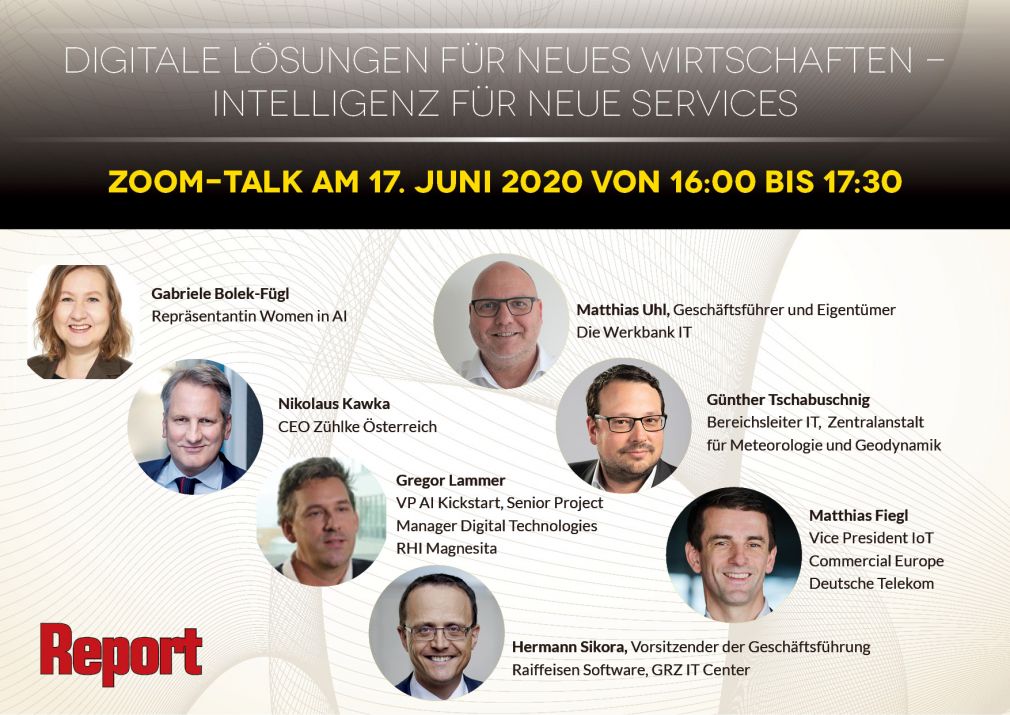 Round Table am 17. Juni: &quot;Digitale Lösungen für neues Wirtschaften – Intelligenz für neue Services&quot;