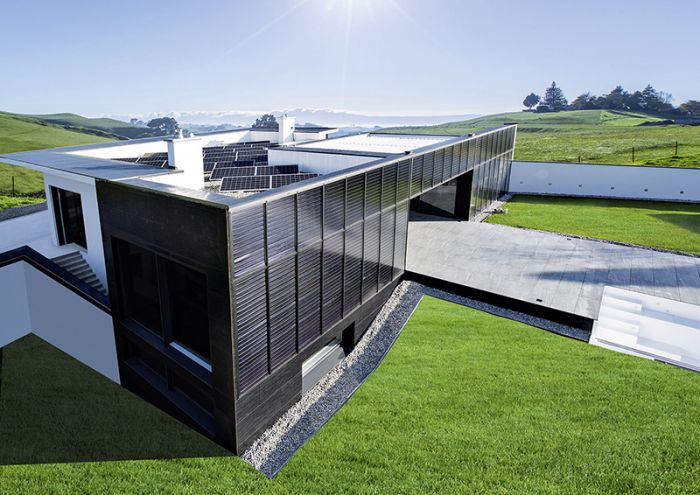 Foto: Die Mehrkosten für das VitalSonnenhausPro gegenüber einem herkömmlichen Haus liegen je nach Ausbaustufe von Solarthermie, Photovoltaik und Bauteilaktivierung zwischen 3  und 30 %.
