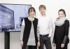 Foto: Die Speaker beim  Herbst-Event von Massive Art Stefanie  Püschel, Oliver Pretz und Anna Schoch.