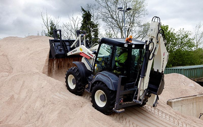 Terex-Baggerlader: Neu im Sortiment von Kuhn.