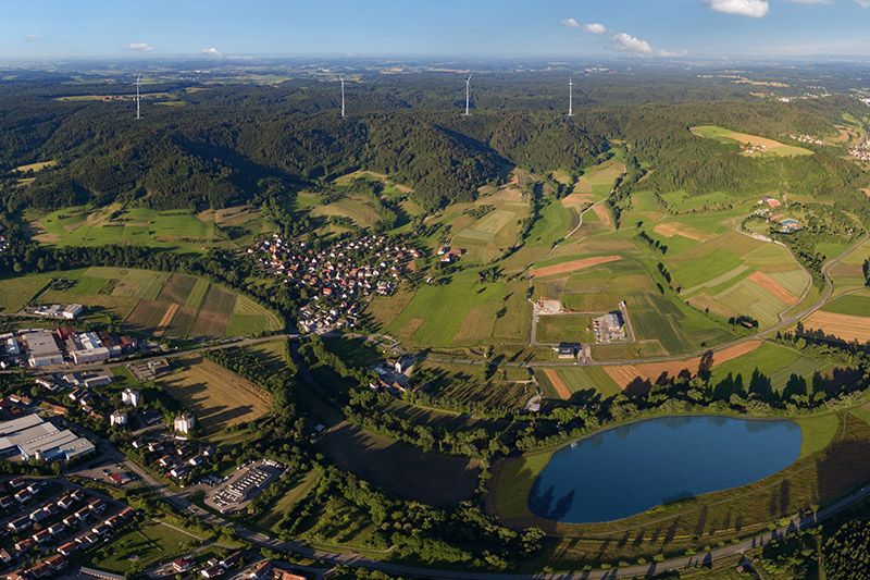 ABB-Antriebstechnik für einen Naturstromspeicher in Gaildorf, Deutschland.