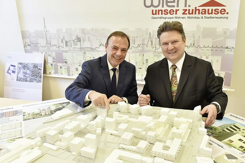 Foto: Mit Projekten wie dem neuen Liesinger Stadtquartier Carrée Atzgersdorf wird der Wohnbau in Wien angekurbelt. 